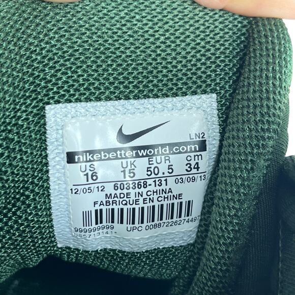 Nike Zoom Code Elite TD Football Cleats Mens 16 White Green main image 4